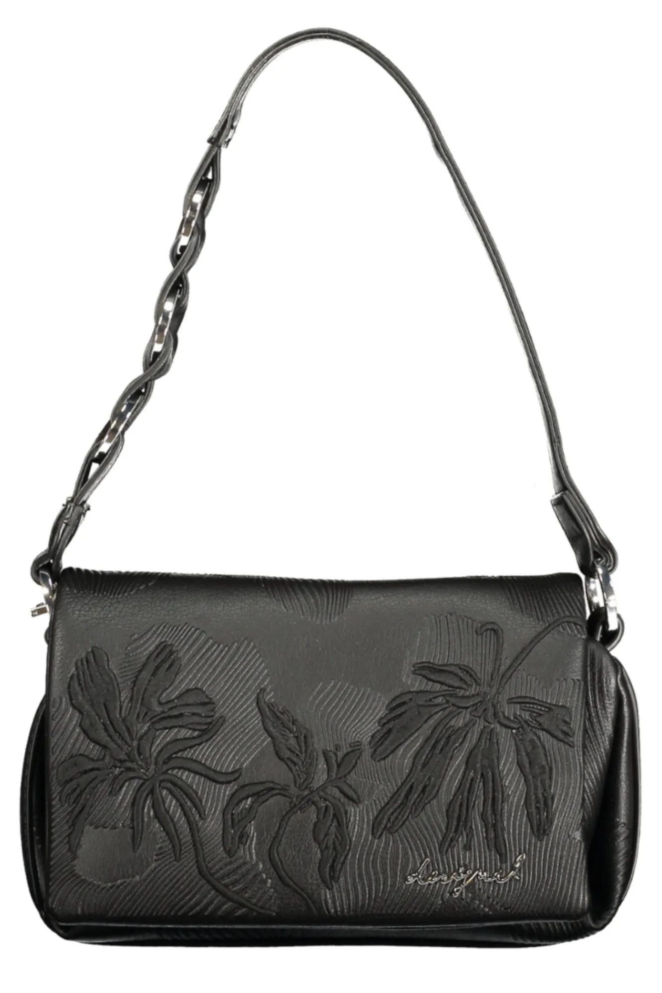 Damen MINI-Klapptasche Schwarz 26SAXP88_NE2000