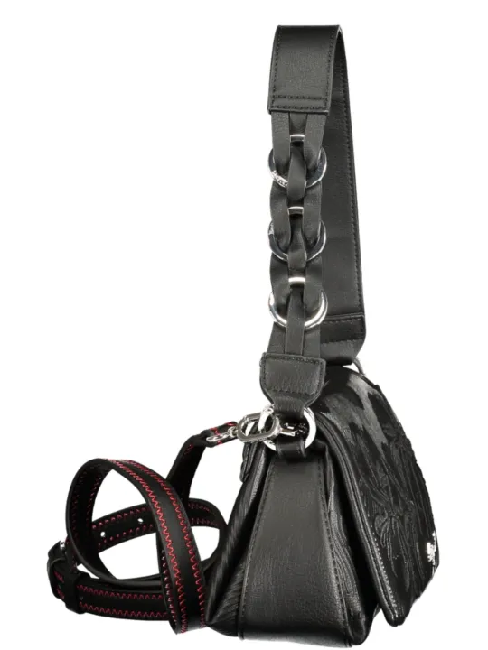 Desigual Damen MINI-Klapptasche Schwarz leihen bei Flex-Fashion