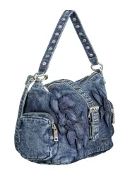 Desigual Damen Tasche Blau mieten | Flex-Fashion Verleih