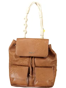 Desigual Damen Mini-Rucksack Braun mieten bei Flex-Fashion