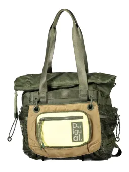 Desigual Damen Rucksack mieten – Grün, Einzigartig & Stilvoll