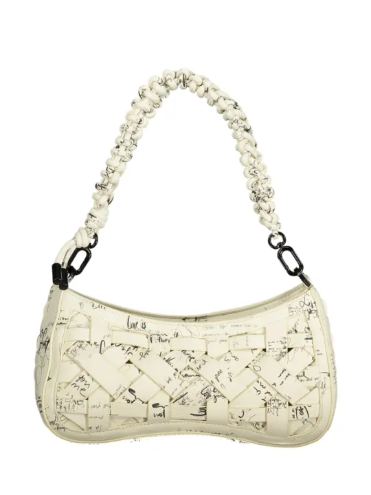 Desigual Damen Tasche Weiß leihen - Flex-Fashion Verleih