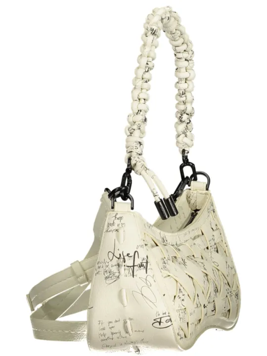 Desigual Damen Tasche Weiß leihen - Flex-Fashion Verleih
