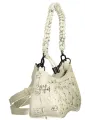 Desigual Damen Tasche Weiß leihen - Flex-Fashion Verleih