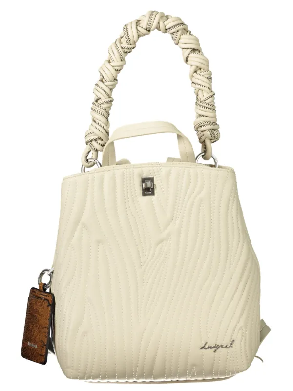 Desigual Damen Mini-Rucksack Weiß mieten - Flex-Fashion Verleih