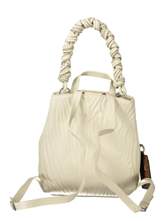 Desigual Damen Mini-Rucksack Weiß mieten - Flex-Fashion Verleih