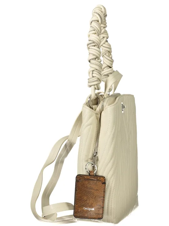 Desigual Damen Mini-Rucksack Weiß mieten - Flex-Fashion Verleih