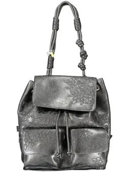 Desigual Damen Mini-Rucksack Schwarz mieten bei Flex-Fashion
