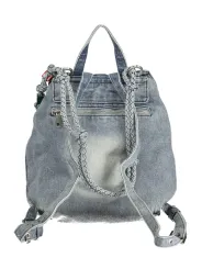 Leihen Sie den Desigual Damen Mini-Rucksack Hellblau bei Flex-Fashion