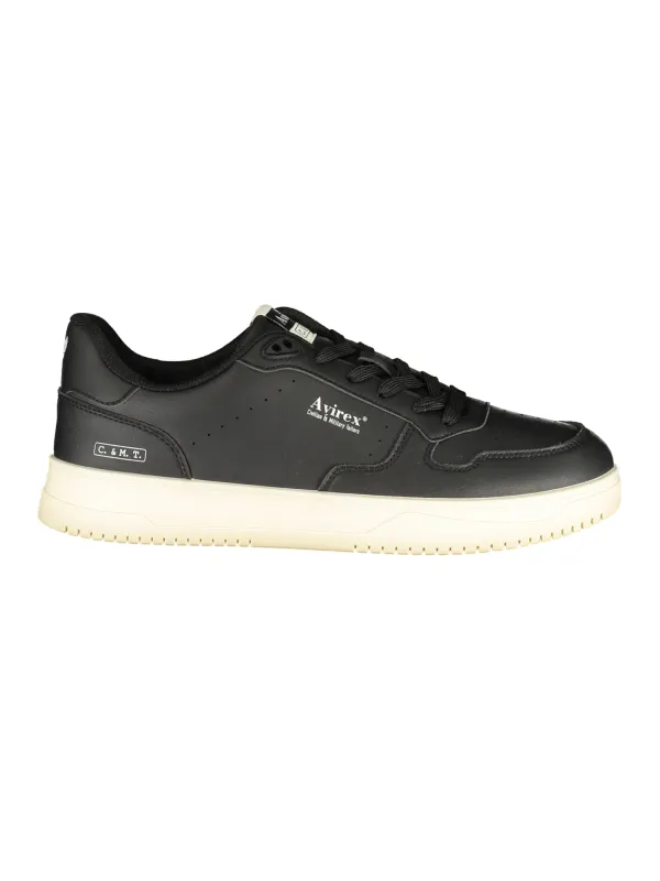 AVIREX Herren Sneaker Schwarz mieten - Flex-Fashion Verleih