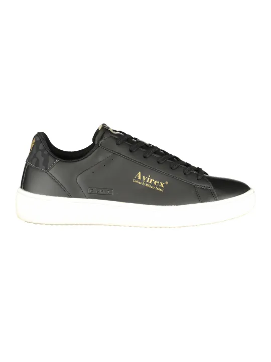 AVIREX Herren Sneakers Schwarz mieten – Flex-Fashion Verleih