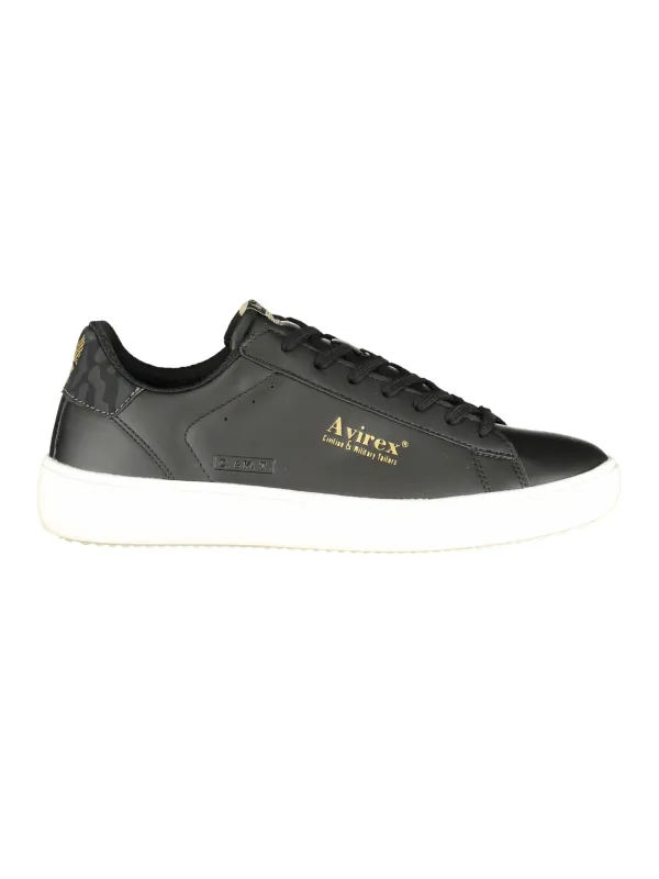 AVIREX Herren Sneakers Schwarz mieten – Flex-Fashion Verleih