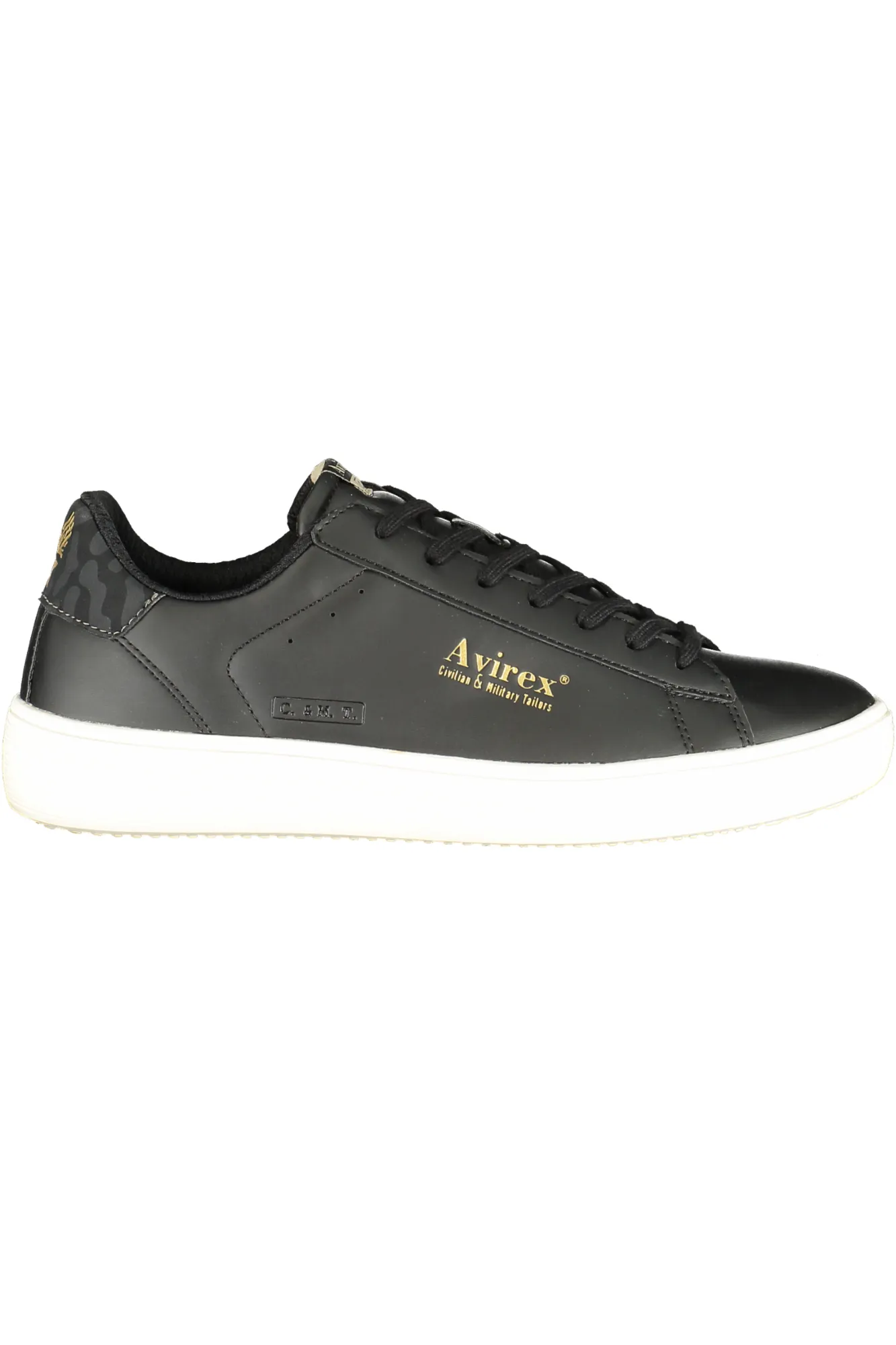 Herren Sportschuh Schwarz ROYCE001LEPSUP_NE001BLA