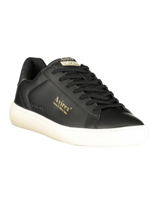 AVIREX Herren Sneakers Schwarz mieten – Flex-Fashion Verleih
