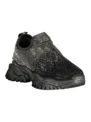 Schwarze Laura Biagiotti Damen Sneaker mieten – Flex-Fashion