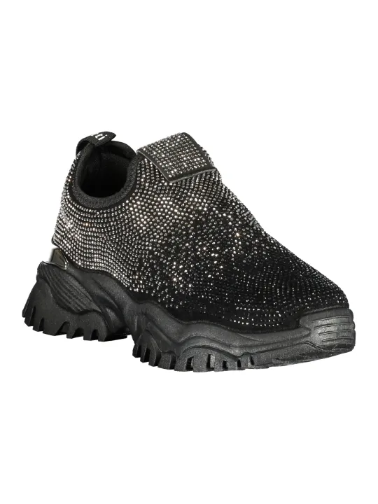 Schwarze Laura Biagiotti Damen Sneaker mieten – Flex-Fashion