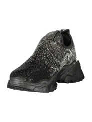 Schwarze Laura Biagiotti Damen Sneaker mieten – Flex-Fashion