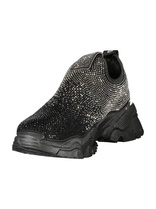 Schwarze Laura Biagiotti Damen Sneaker mieten – Flex-Fashion