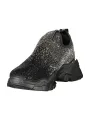 Schwarze Laura Biagiotti Damen Sneaker mieten – Flex-Fashion