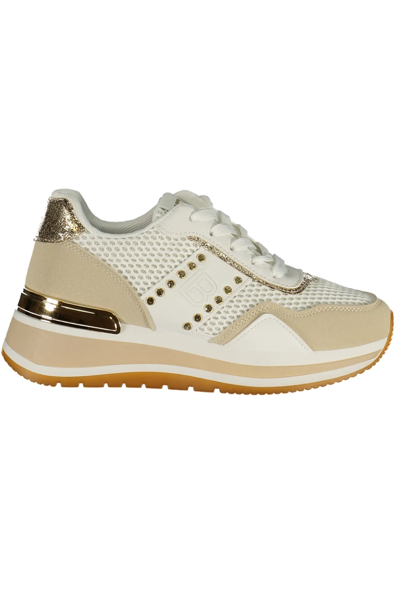 Damen Sportschuh Weiß 9637_BIBEIGE
