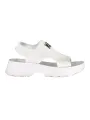 Laura Biagiotti Damen Sandalen Weiß leihen | Flex-Fashion
