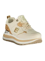Laura Biagiotti Damen Sneakers Beige mieten | Flex-Fashion