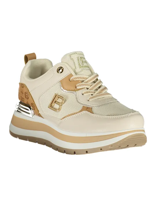Laura Biagiotti Damen Sneakers Beige mieten | Flex-Fashion