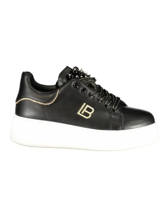 Laura Biagiotti Damen Sneakers Schwarz leihen - Flex-Fashion