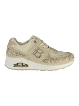 Laura Biagiotti Damen Sneakers Beige mieten – Flex-Fashion