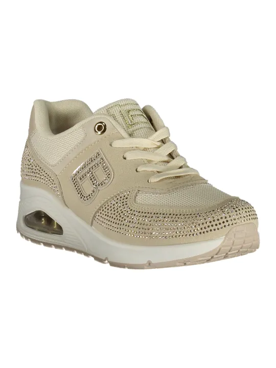 Laura Biagiotti Damen Sneakers Beige mieten – Flex-Fashion