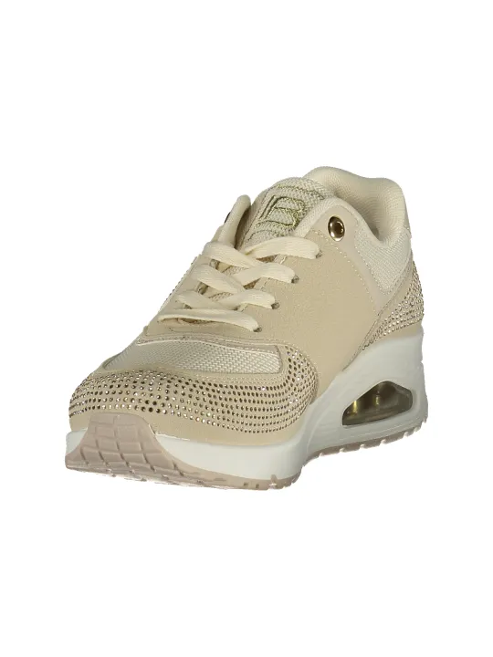 Laura Biagiotti Damen Sneakers Beige mieten – Flex-Fashion
