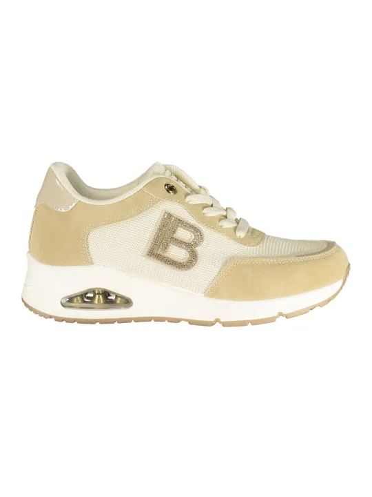 Laura Biagiotti Damen Sneakers Beige mieten – Flex-Fashion
