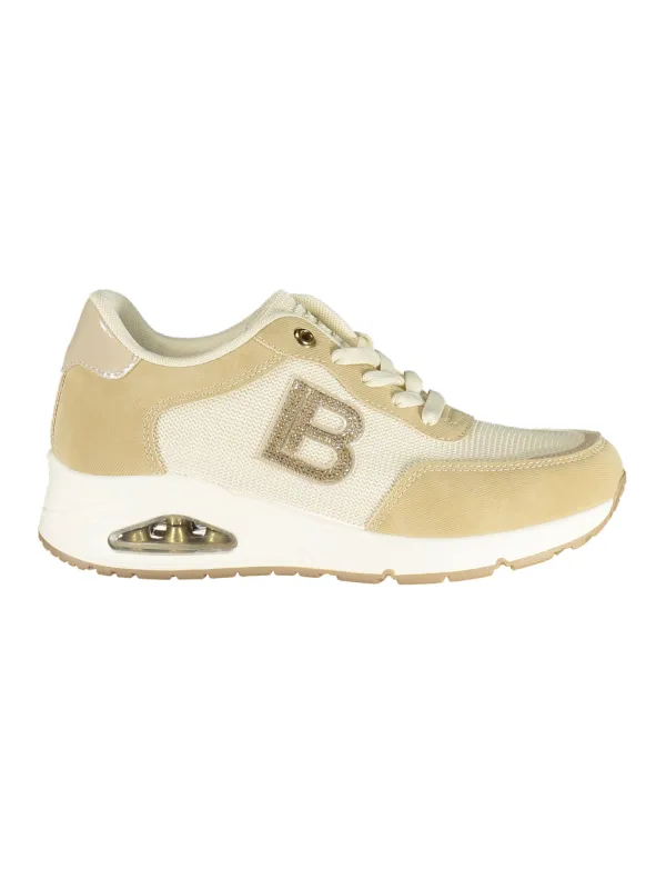 Laura Biagiotti Damen Sneakers Beige mieten – Flex-Fashion