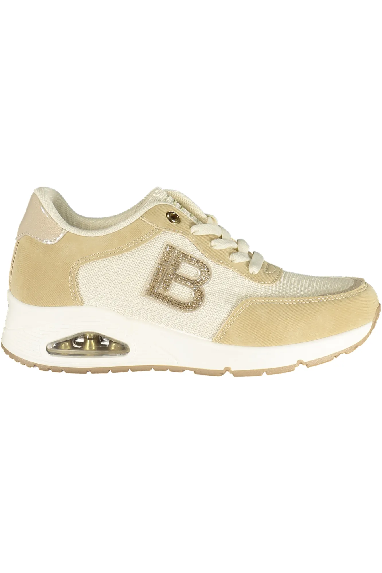 Damen Sportschuh Beige 9609_BEBEIGE