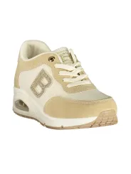 Laura Biagiotti Damen Sneakers Beige mieten – Flex-Fashion