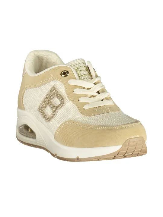 Laura Biagiotti Damen Sneakers Beige mieten – Flex-Fashion