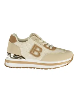 Laura Biagiotti Damen-Sneakers Beige mieten - Flex-Fashion