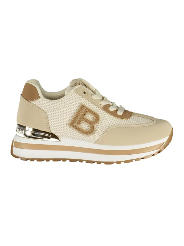 Laura Biagiotti Damen-Sneakers Beige mieten - Flex-Fashion