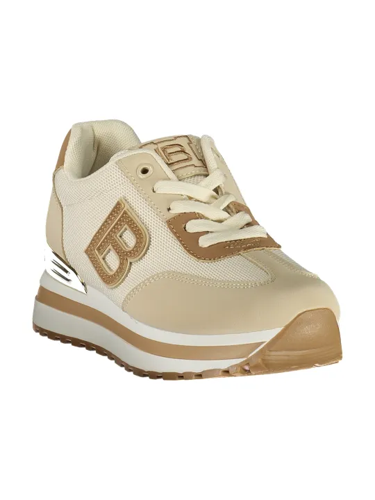 Laura Biagiotti Damen-Sneakers Beige mieten - Flex-Fashion