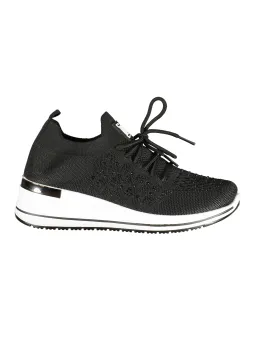 Laura Biagiotti Damen Sneakers Schwarz mieten | Flex-Fashion