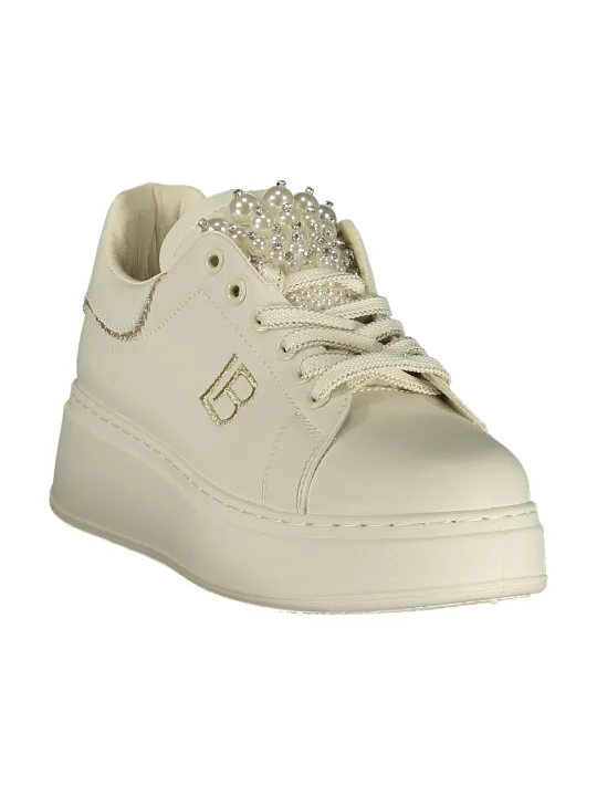 Miete Laura Biagiotti Damen Sneaker Weiß – Flex-Fashion