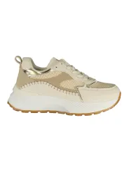 Laura Biagiotti Damen Sneakers Beige mieten - Flex-Fashion