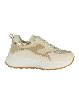 Laura Biagiotti Damen Sneakers Beige mieten - Flex-Fashion