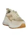 Laura Biagiotti Damen Sneakers Beige mieten - Flex-Fashion
