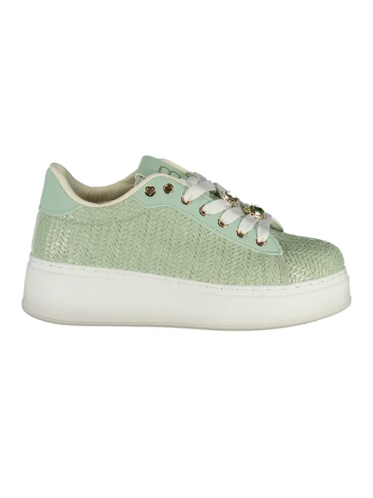 Grüne Laura Biagiotti Damen-Sneakers mieten - Flex-Fashion