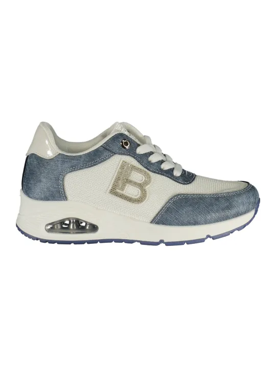 Laura Biagiotti Damen Sneakers Blau leihen - Flex-Fashion