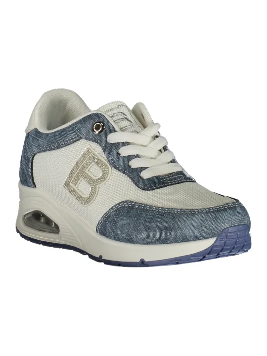 Laura Biagiotti Damen Sneakers Blau leihen - Flex-Fashion