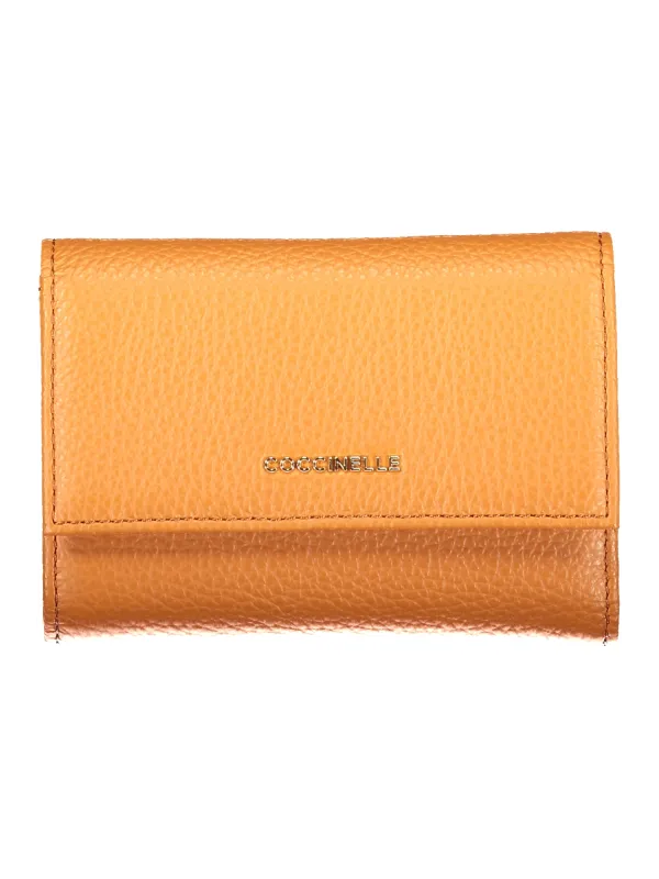 Coccinelle Damen Geldbörse Orange mieten bei Flex-Fashion