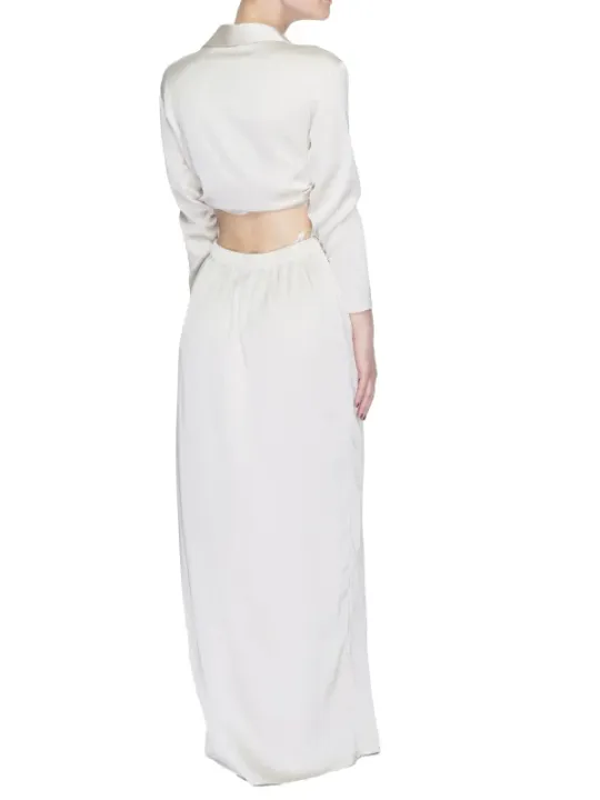 Sandro Ferrone Kleid Beige | online kaufen