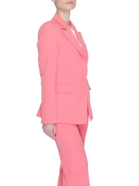 Zartrosa Damen Business Anzug